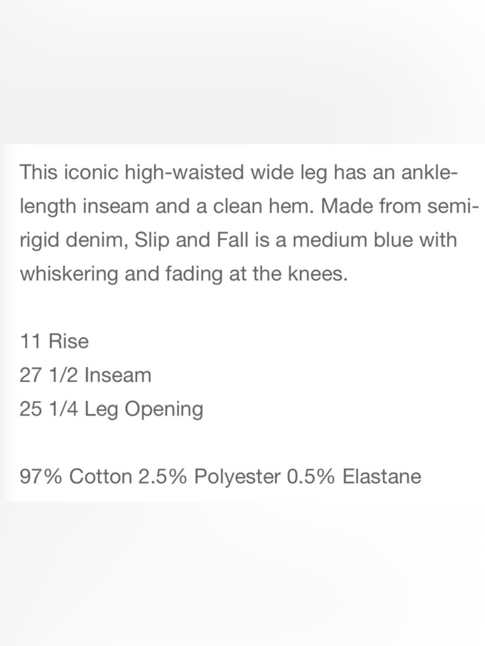 Mother Denim Hustler Roller Jeans in Slip and Fall Wash NWT Brunch Effortless - Picture 5 of 12